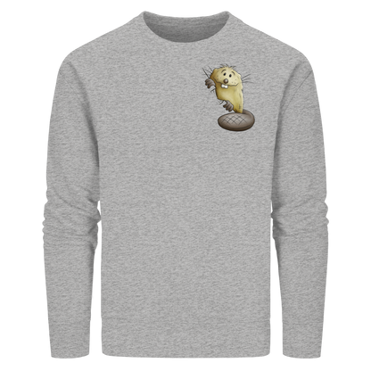 Lustiger frecher Biber - Organic Basic Unisex Sweatshirt
