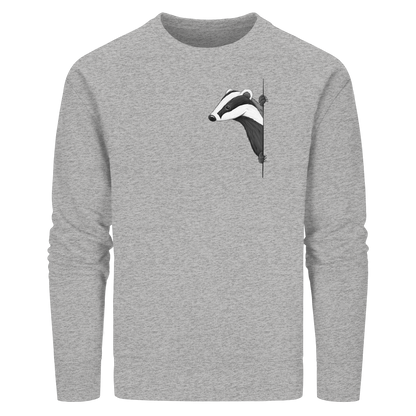 Lässiger Dachs Meister Grimbart - Organic Basic Unisex Sweatshirt