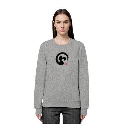Zen Dodo im japanischen Enso Kreis - Organic Basic Unisex Sweatshirt