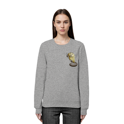 Lustiger frecher Biber - Organic Basic Unisex Sweatshirt