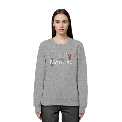 Full On Pawsitive! Gechillte Katzen - Organic Basic Unisex Sweatshirt