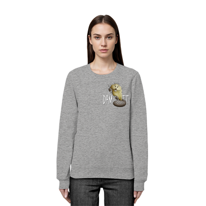Dam It Verdammt Lustiger Biber - Organic Basic Unisex Sweatshirt