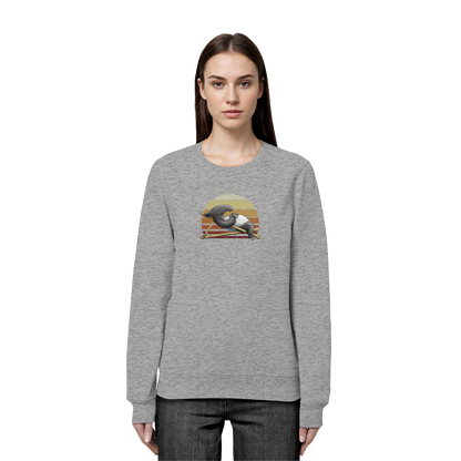 Lässiger Retro Sundown Tapir - Organic Basic Unisex Sweatshirt