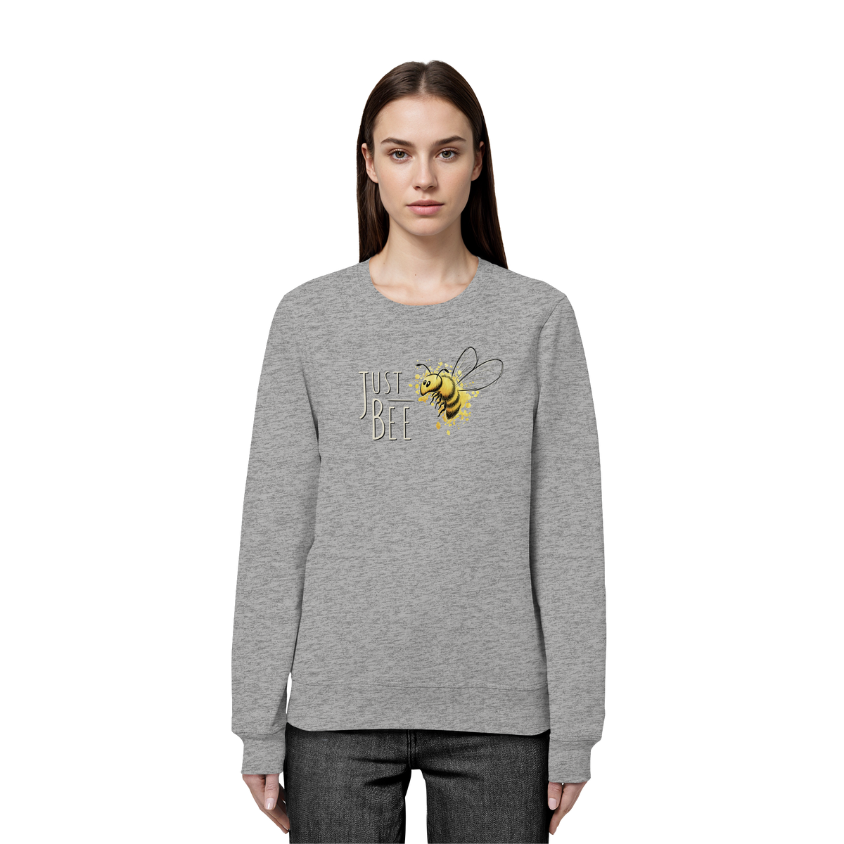 Just Bee, kleine Honig-Biene - Organic Basic Unisex Sweatshirt