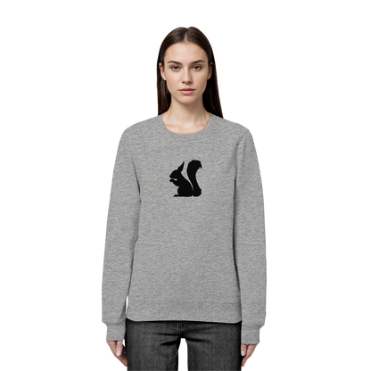 Eichhörnchen Silhouette - Organic Basic Unisex Sweatshirt
