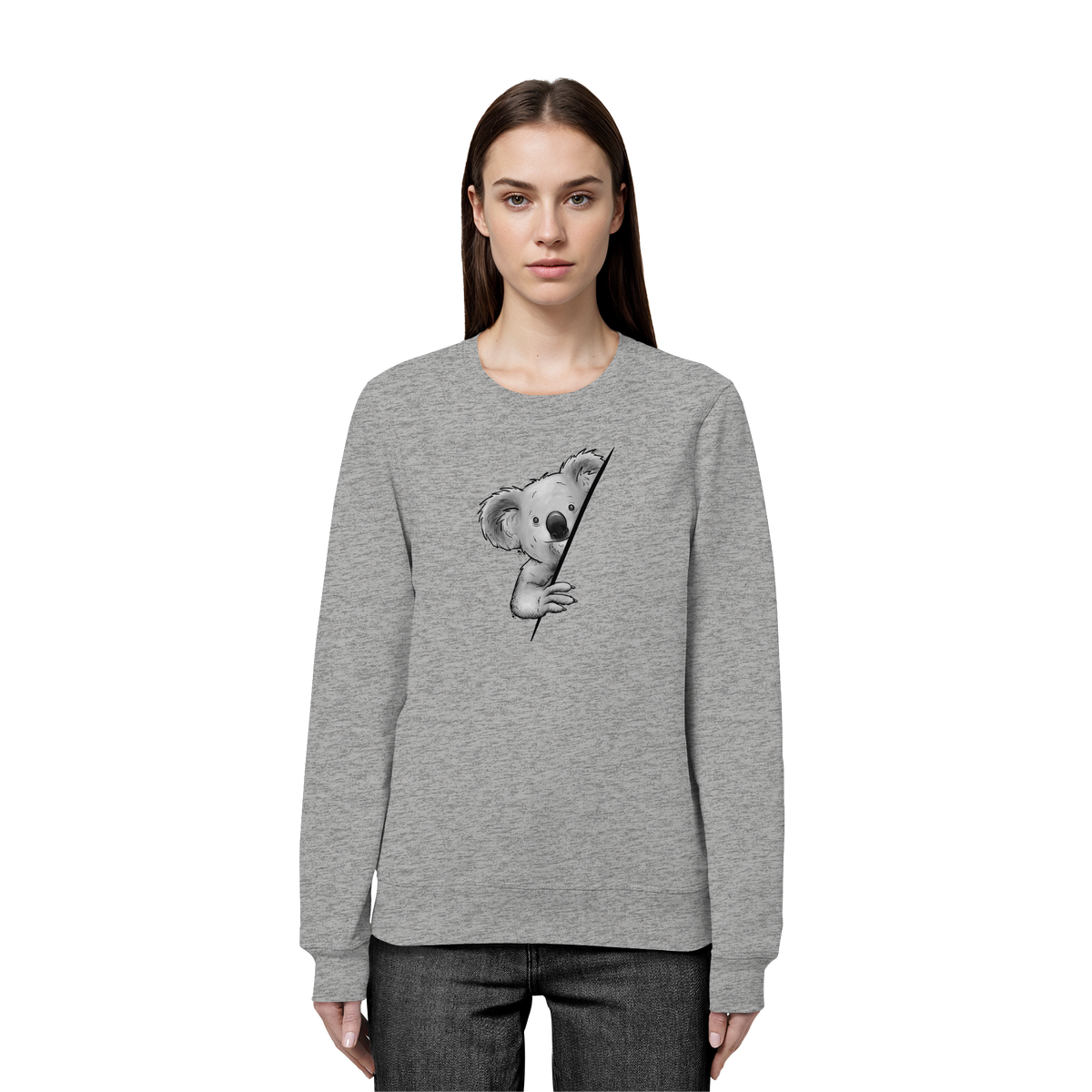 Koala Bär Illustration - Organic Basic Unisex Sweatshirt