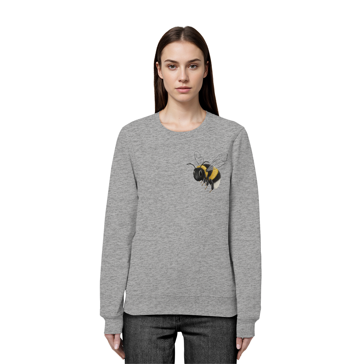 Kleine brummige Hummel - Organic Basic Unisex Sweatshirt