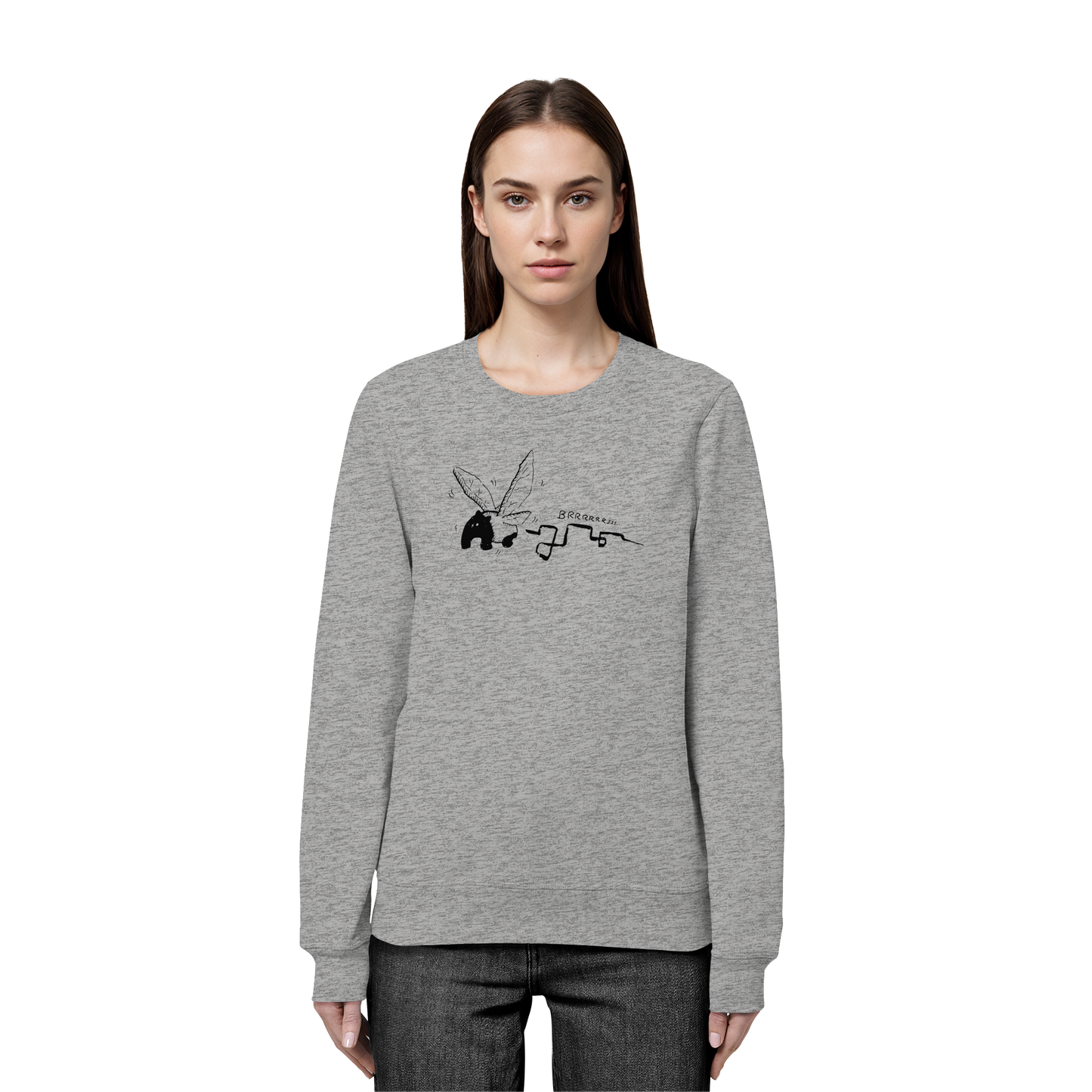 zauberhaft flatternde Tapir Fee - Organic Basic Unisex Sweatshirt