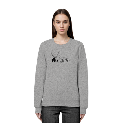 zauberhaft flatternde Tapir Fee - Organic Basic Unisex Sweatshirt