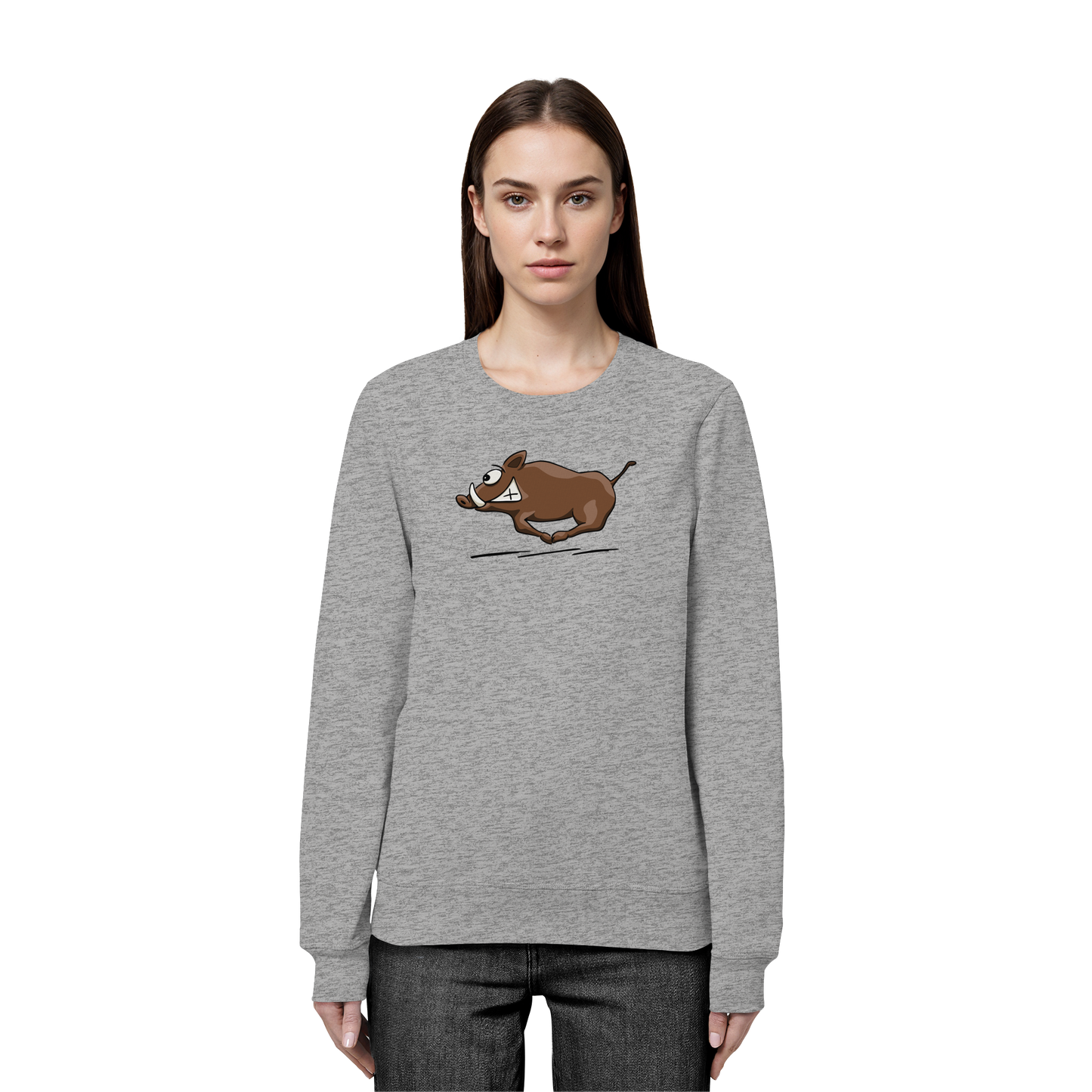 sauwildes Wildschwein | Wildsau  - Organic Basic Unisex Sweatshirt