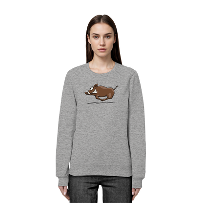 sauwildes Wildschwein | Wildsau  - Organic Basic Unisex Sweatshirt