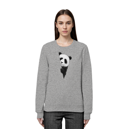 Panda Bär Illustration - Organic Basic Unisex Sweatshirt