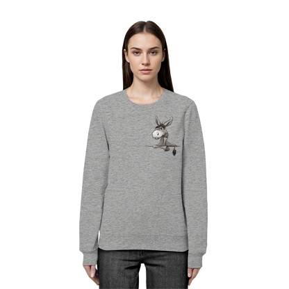 Lustiger lässiger Esel - Organic Basic Unisex Sweatshirt