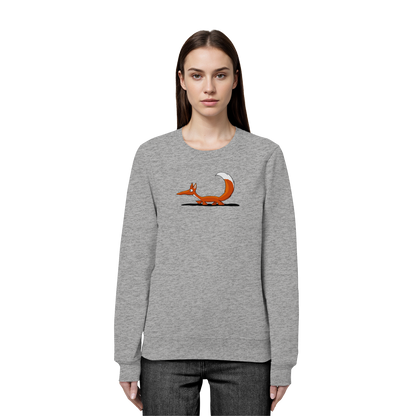 Lässiger cooler Fuchs | Mr. Fox, der Schleicher - Organic Basic Unisex Sweatshirt