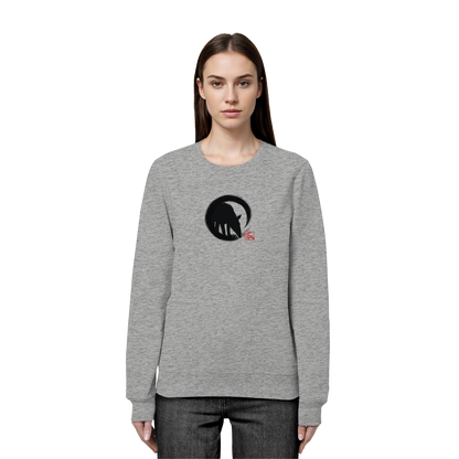Zen Tapir im japanischen Enso Kreis - Organic Basic Unisex Sweatshirt