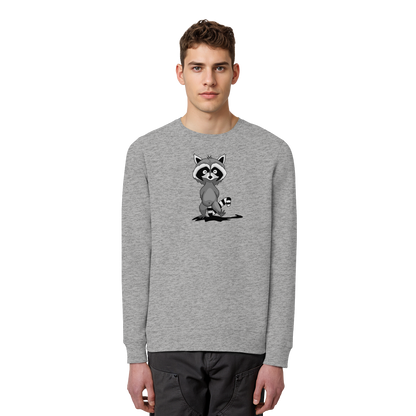 Frecher kleiner Waschbär - Organic Basic Unisex Sweatshirt