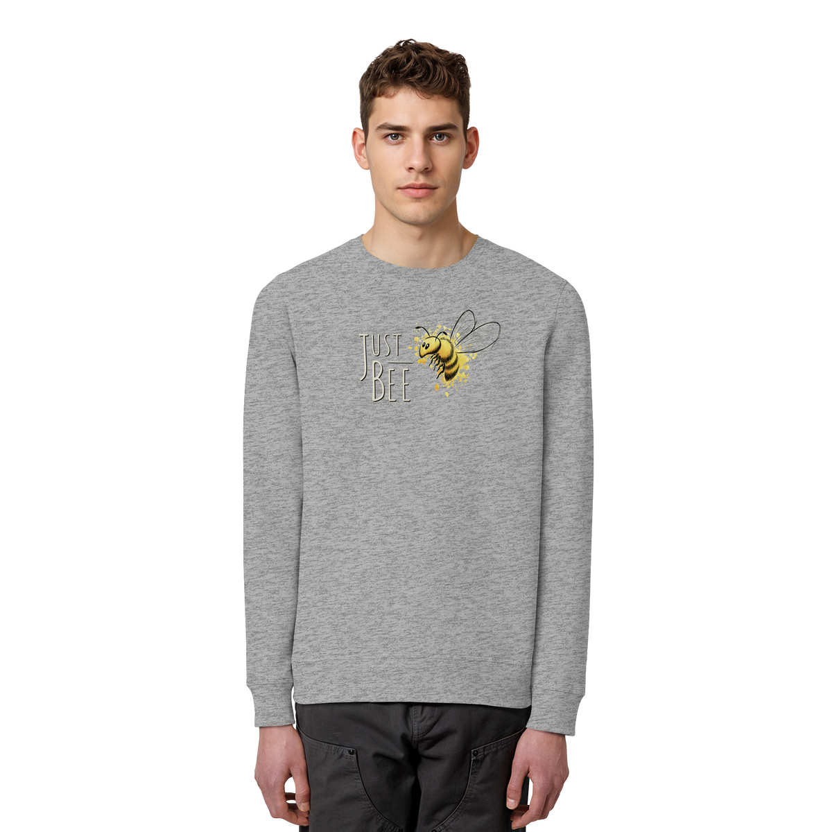Just Bee, kleine Honig-Biene - Organic Basic Unisex Sweatshirt
