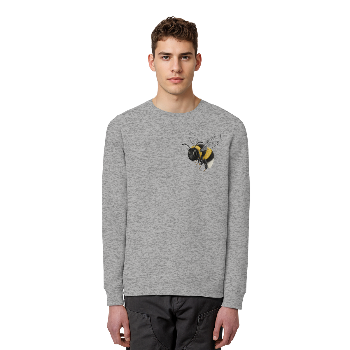 Kleine brummige Hummel - Organic Basic Unisex Sweatshirt