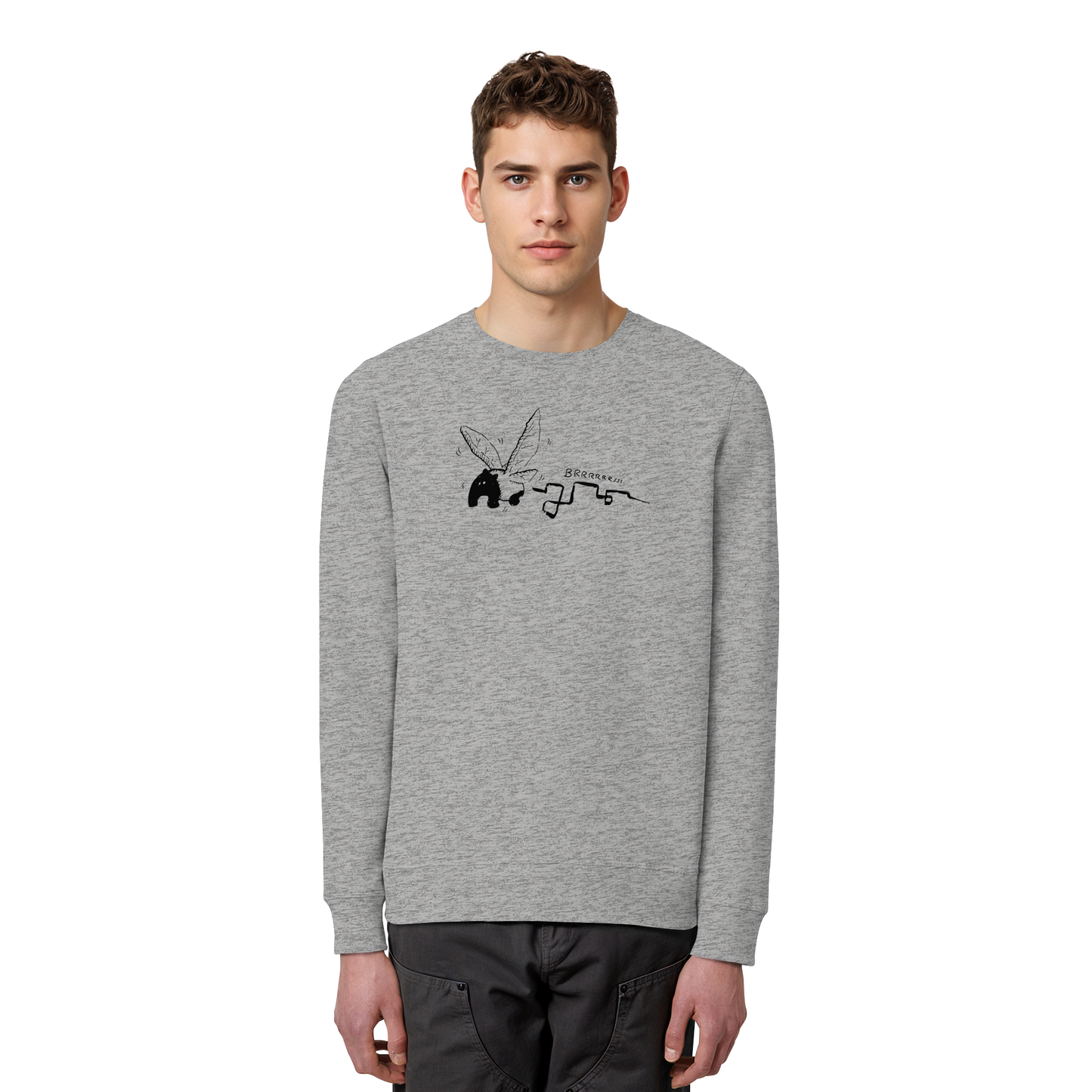 zauberhaft flatternde Tapir Fee - Organic Basic Unisex Sweatshirt