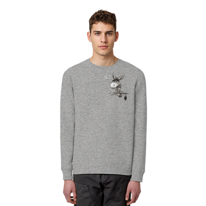 Nö! Störrischer Esel - Organic Basic Unisex Sweatshirt