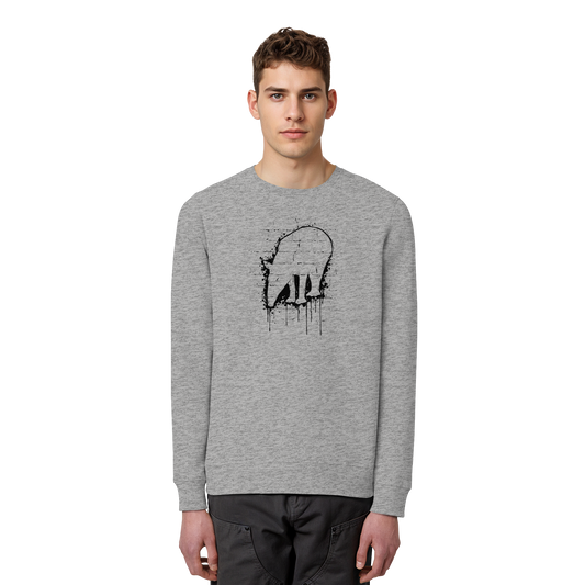 Urban Street Art Tapir Silhouette - Organic Basic Unisex Sweatshirt