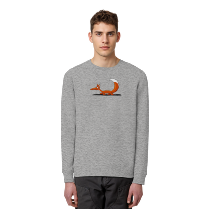 Lässiger cooler Fuchs | Mr. Fox, der Schleicher - Organic Basic Unisex Sweatshirt
