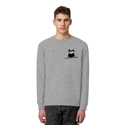 Kleine struppige Eule - Organic Basic Unisex Sweatshirt