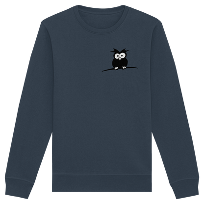 Kleine struppige Eule - Organic Basic Unisex Sweatshirt