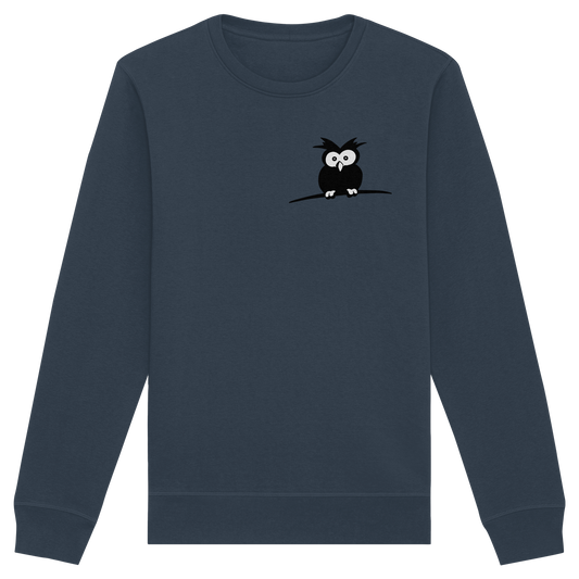 Kleine struppige Eule - Organic Basic Unisex Sweatshirt