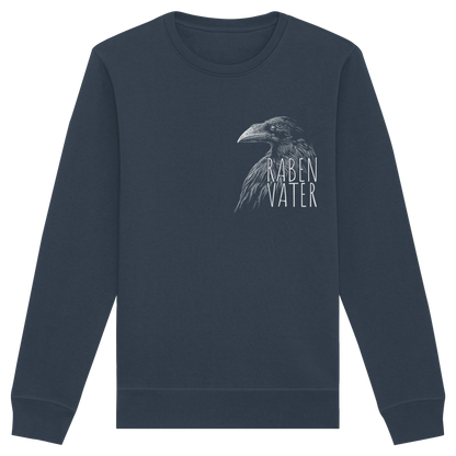 Rabenvater schwarzer Rabe Krähe - Organic Basic Unisex Sweatshirt