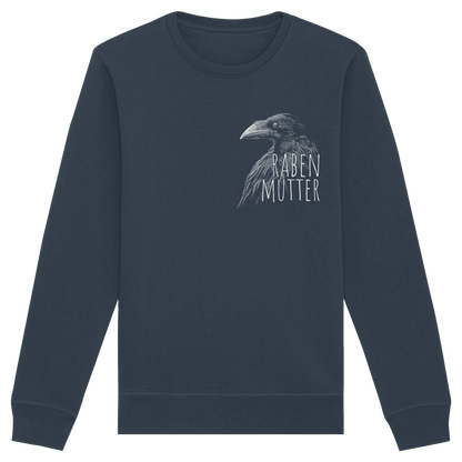 Rabenmutter schwarze Krähe Rabe - Organic Basic Unisex Sweatshirt