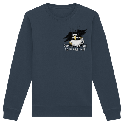 Der frühe Vogel kann mich mal | Kaffee Rabe - Organic Basic Unisex Sweatshirt