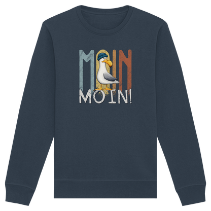 Moin Moin norddeutsche Möwe - Organic Basic Unisex Sweatshirt