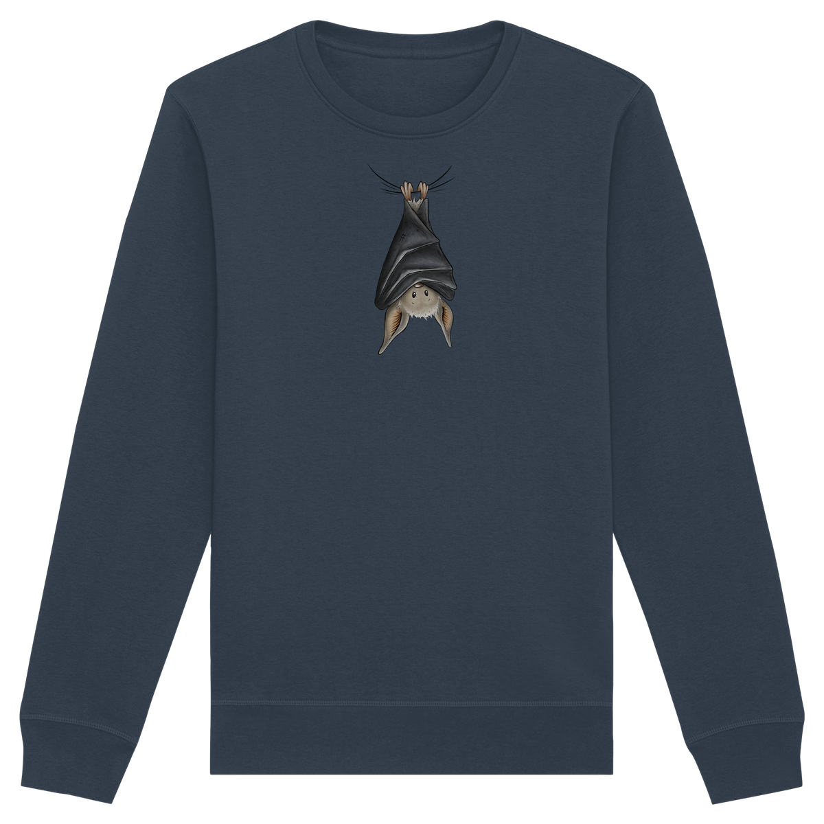 Lustig chillende Fledermaus - Organic Basic Unisex Sweatshirt