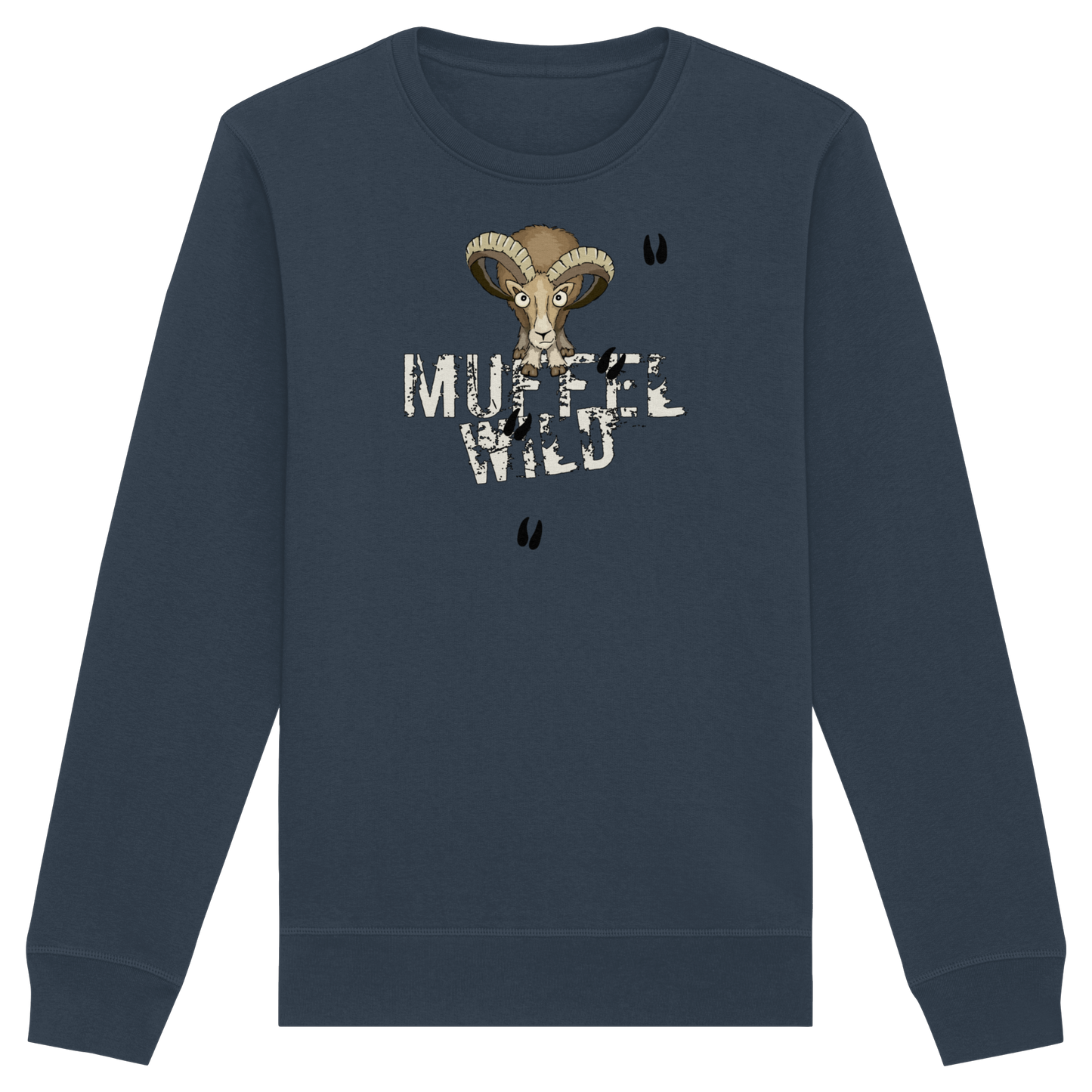Muffel Wild Mufflon - Organic Basic Unisex Sweatshirt