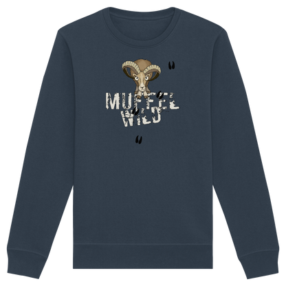 Muffel Wild Mufflon - Organic Basic Unisex Sweatshirt