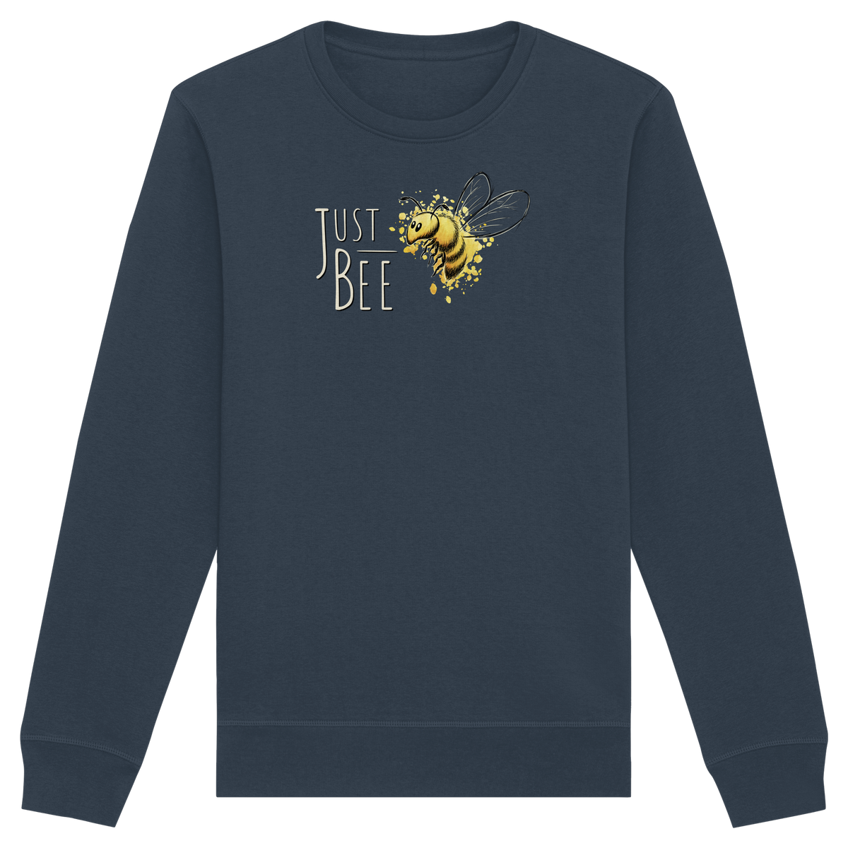 Just Bee, kleine Honig-Biene - Organic Basic Unisex Sweatshirt