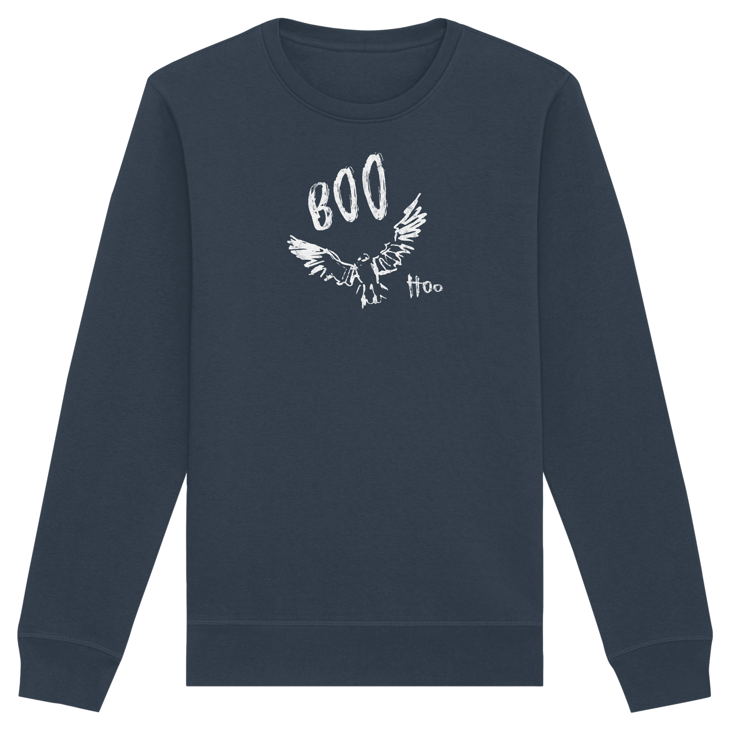 Boo Hoo! Fliegende Eule  - Organic Basic Unisex Sweatshirt