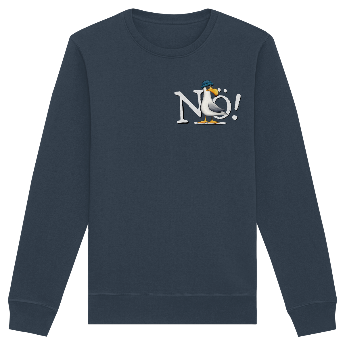 Nö Kein Bock Möwe - Organic Basic Unisex Sweatshirt