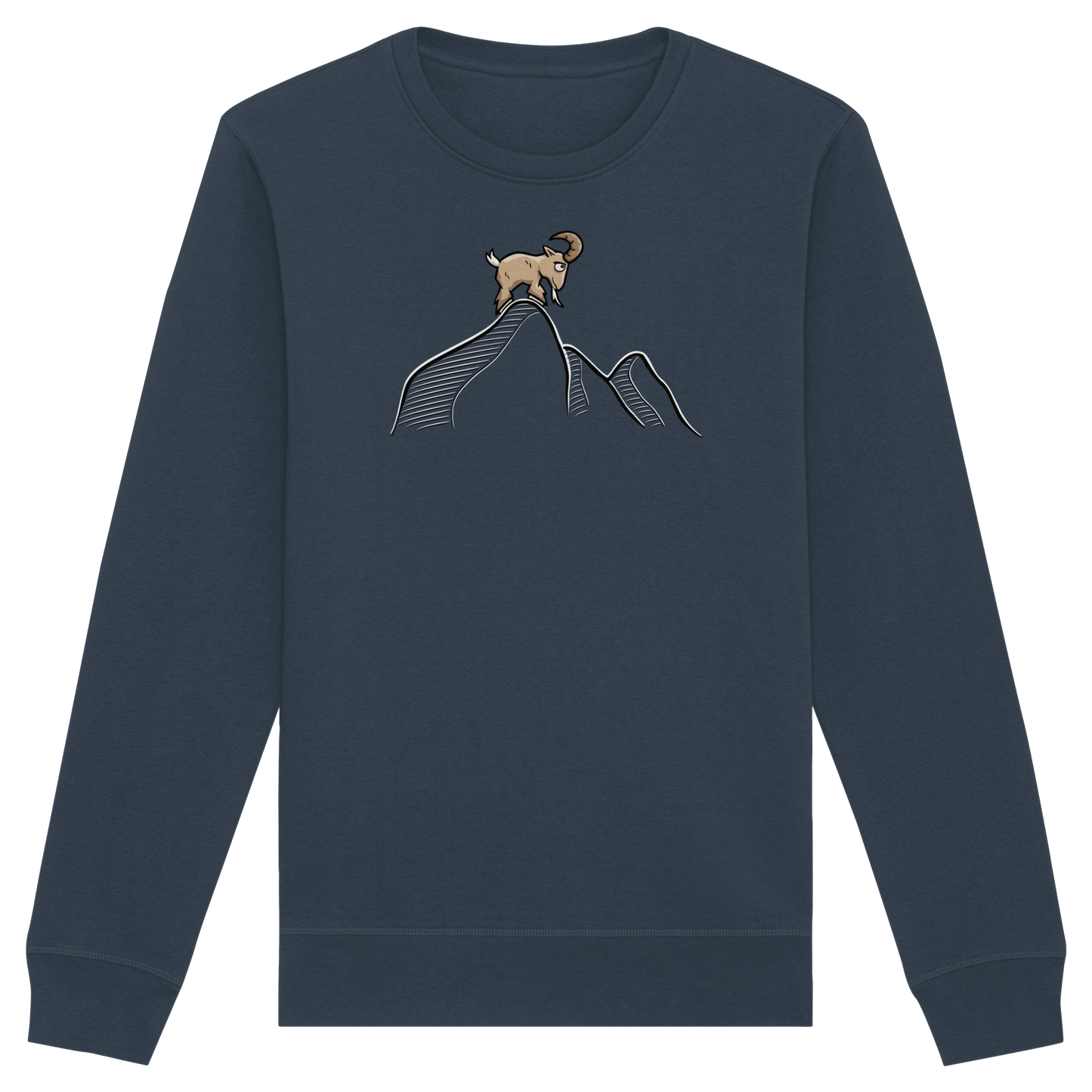 Ziegenbock in den Bergen - Organic Basic Unisex Sweatshirt