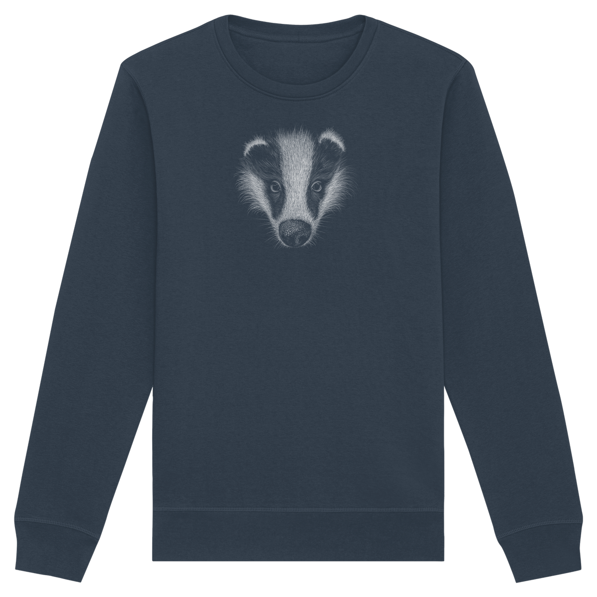Kritzel-Kunst Dachs Illustration - Organic Basic Unisex Sweatshirt