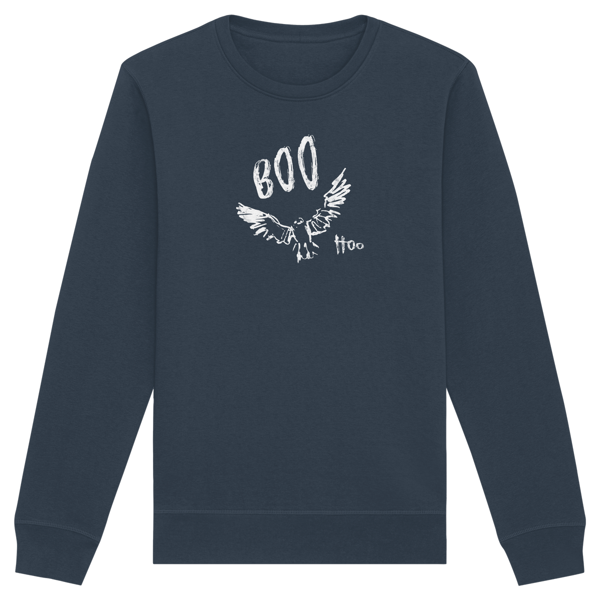 Boo Hoo! Fliegende Eule  - Organic Basic Unisex Sweatshirt