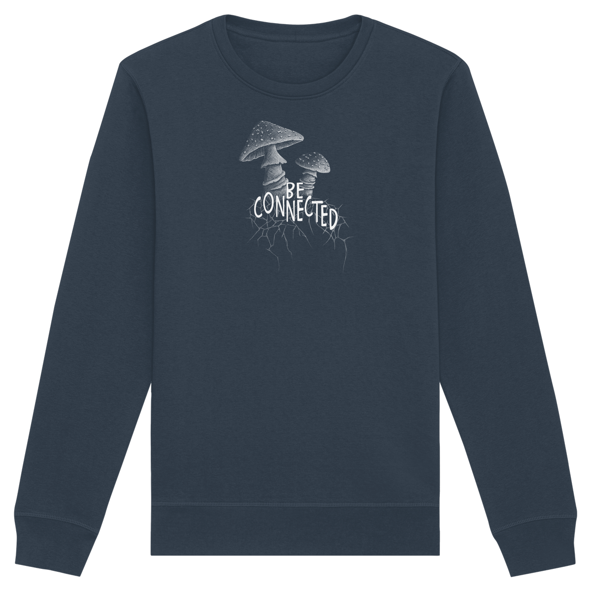 Be Connected Panther-Pilz - Organic Basic Unisex Sweatshirt