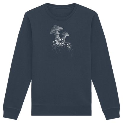 Be Connected Panther-Pilz - Organic Basic Unisex Sweatshirt