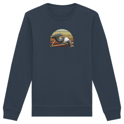 Lässiger Retro Sundown Tapir - Organic Basic Unisex Sweatshirt