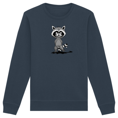 Frecher kleiner Waschbär - Organic Basic Unisex Sweatshirt