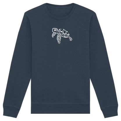 schwimmende Meeres-Schildkröte - Organic Basic Unisex Sweatshirt