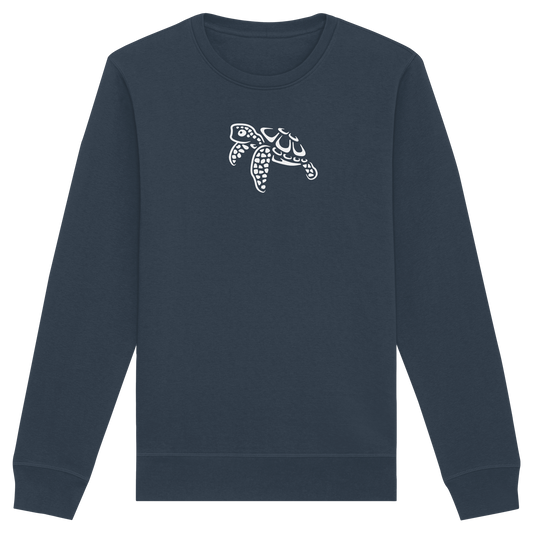 schwimmende Meeres-Schildkröte - Organic Basic Unisex Sweatshirt