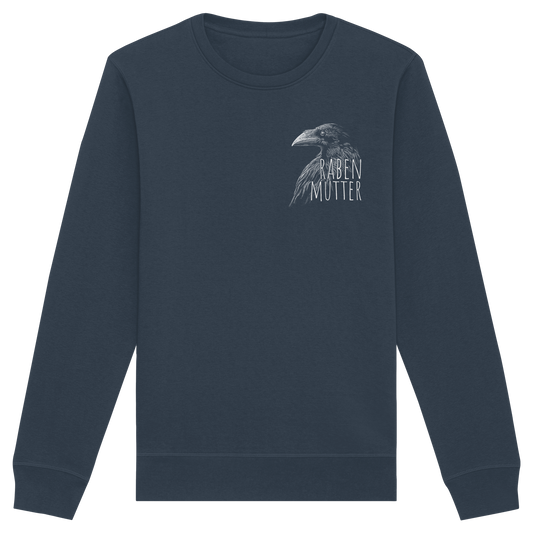 Rabenmutter schwarze Krähe Rabe - Organic Basic Unisex Sweatshirt