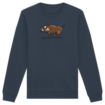 sauwildes Wildschwein | Wildsau  - Organic Basic Unisex Sweatshirt